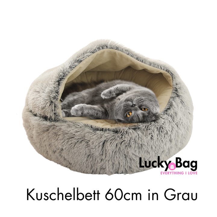 Kuschelbett Katze und Hund