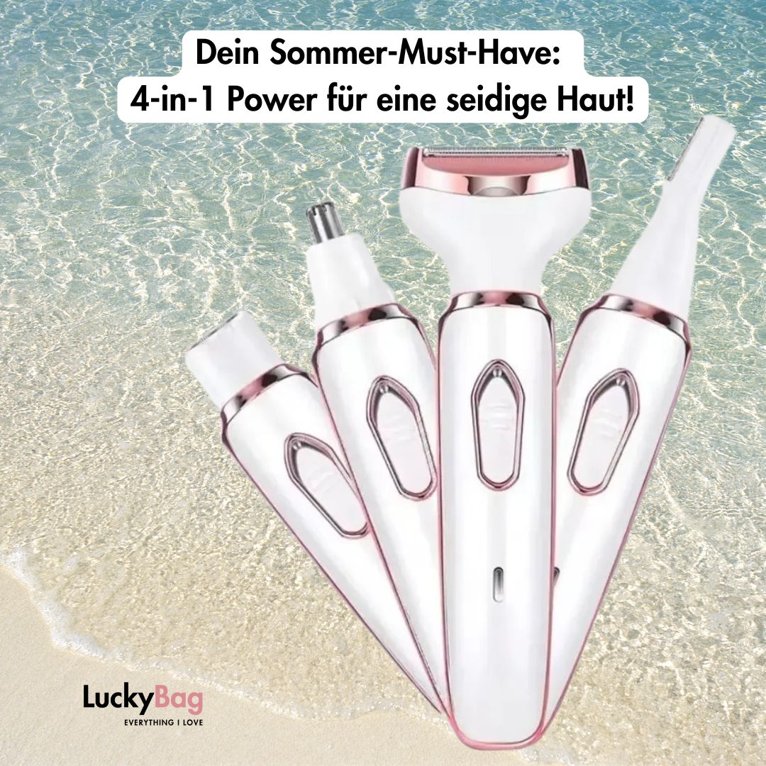 4-in-1 Rasiergerät für Frauen